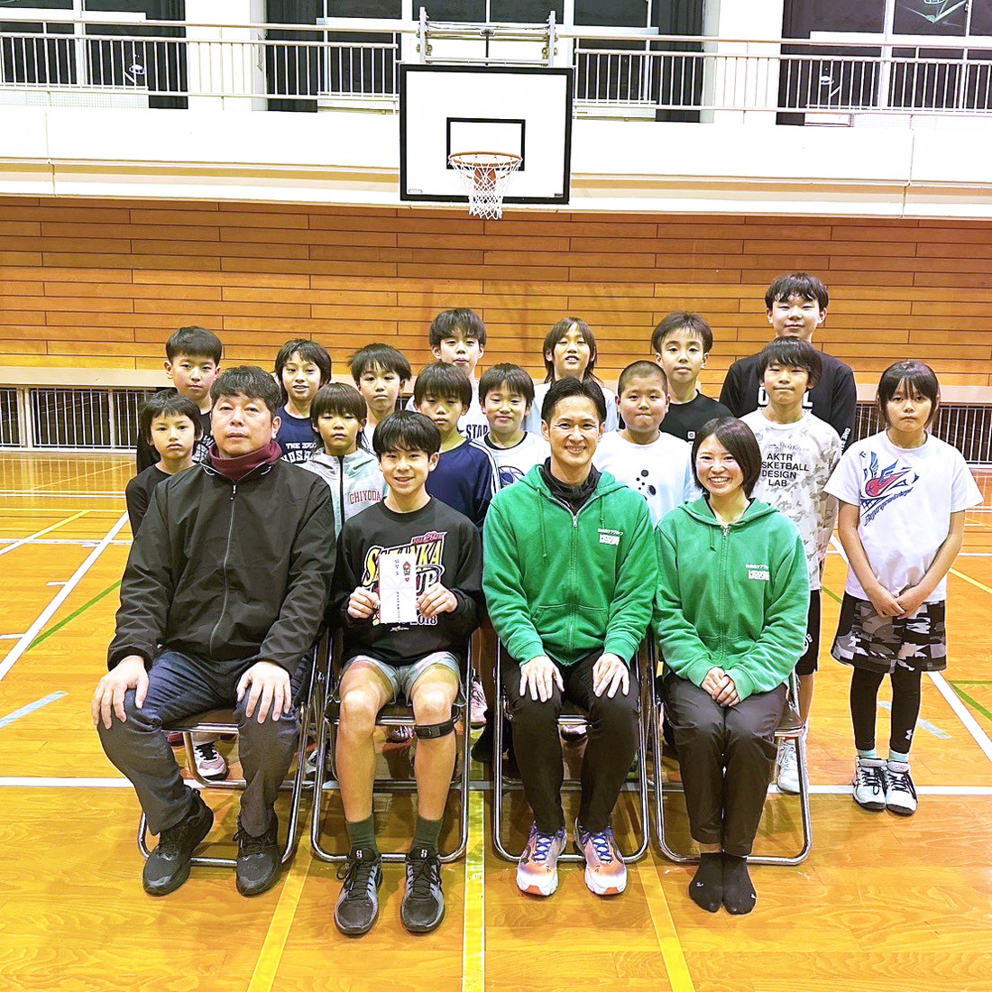 千代田ミニバスケットボールクラブさん - 未来ケアグループ